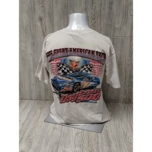 Gildan 2006 48th Annual Daytona 500 Graphic T-Shirt Large White Short Sleeve